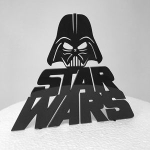 Topper per torta S. Wars.