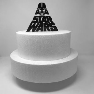 Topper per torta S. Wars.